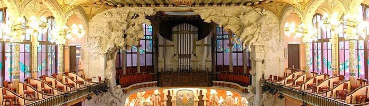 Palau de la Música Catalana, Barcelona, Credit: Lohen11/Wikimedia