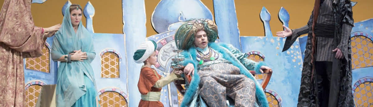 Nino Rota, Aladdin and the Magic Lamp: Oper Leipzig, © Photo: Tom Schulze