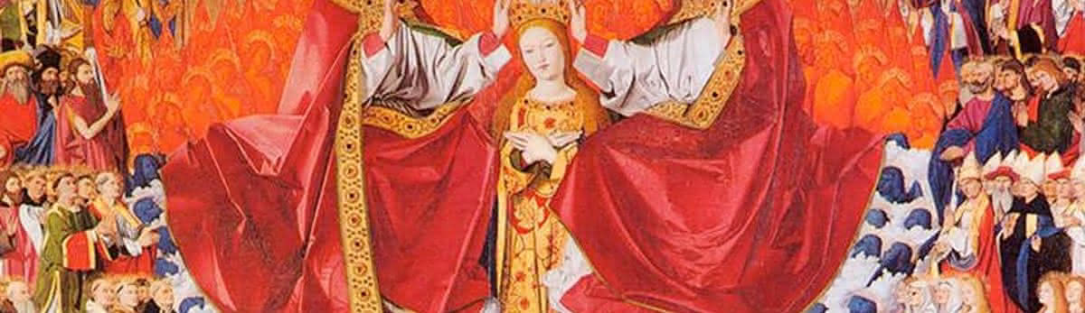 Vespro della beata vergine - Le couronnement de la Vierge, Enguerrand Quarton