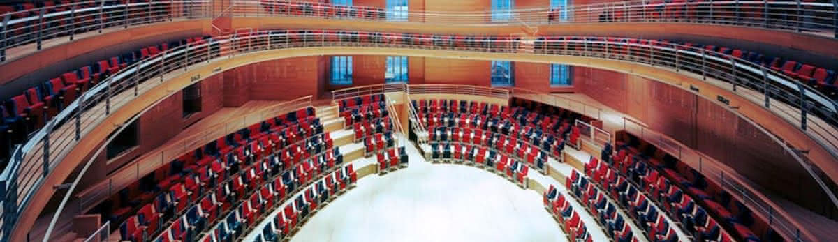 Pierre Boulez Saal, Architect Frank Gehry, Founder Daniel Barenboim, © Photo: Volker Kreidler