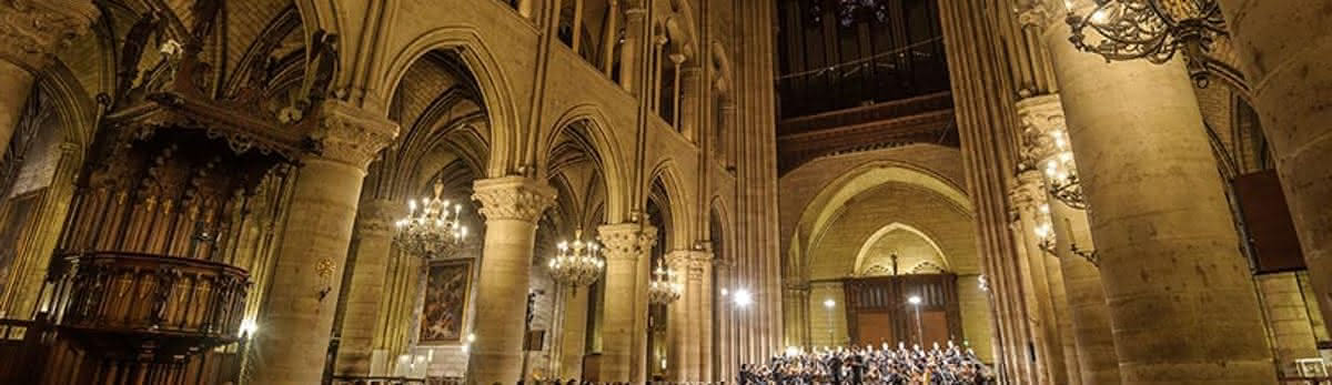 Concert at Notre-Dame de Paris, © Photo: Léonard de Serres