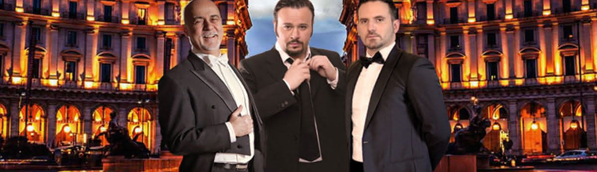 Dinner Show in Rome: The Three Tenors