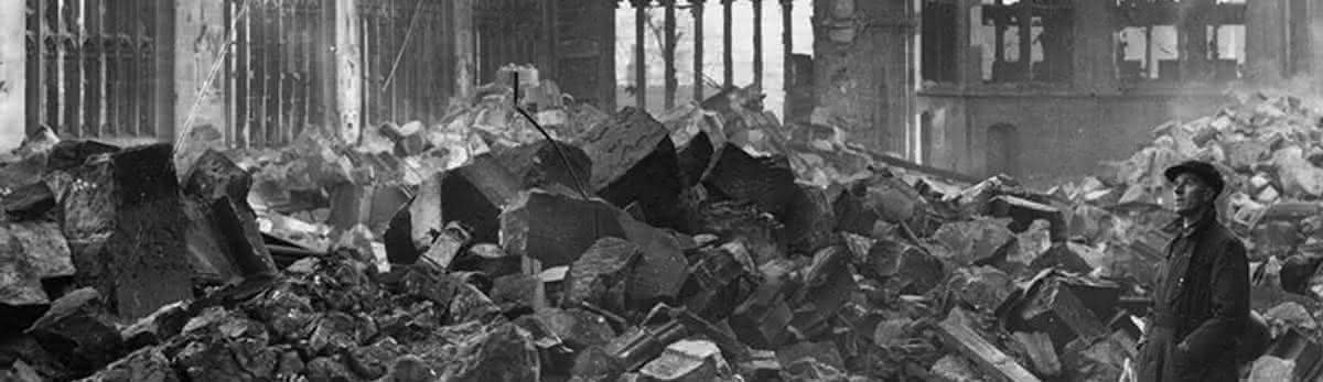 Coventry Cathedral – 1940 © DR
