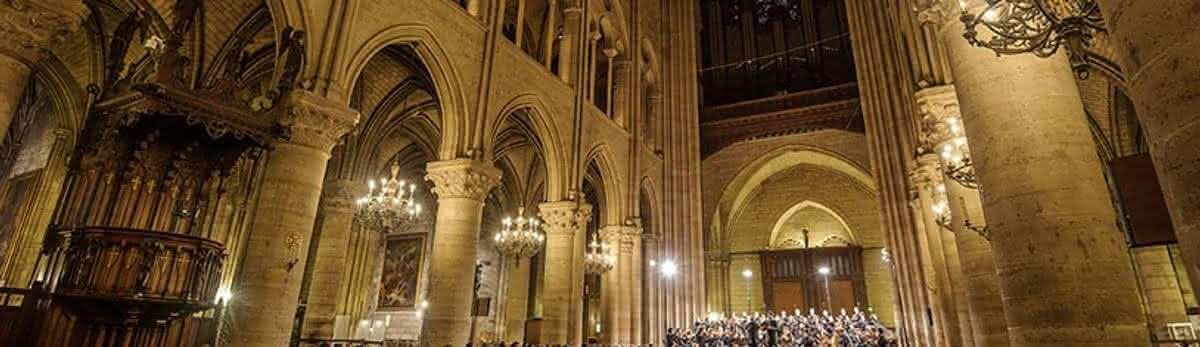Concert at Notre-Dame de Paris, © Photo: Léonard de Serres