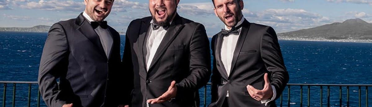 The Three Tenors: Opera arias, Naples and Songs with Buffet
