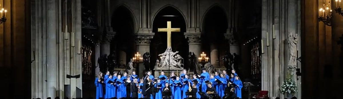 Children's choir of the Maîtrise Notre-Dame