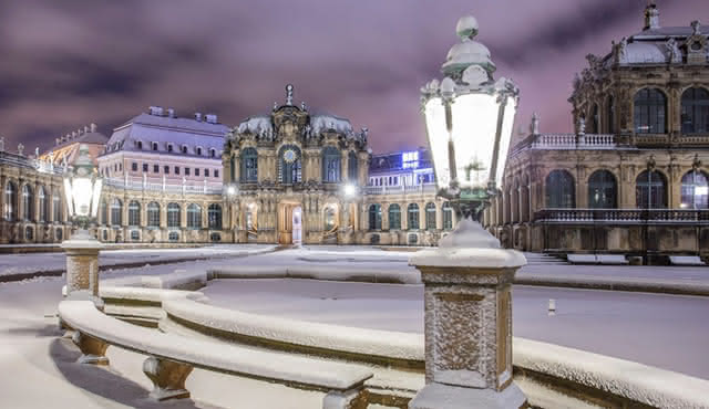 Sonhos de Inverno no Palácio Dresdner Zwinger