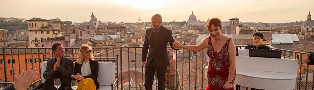Rooftop Bar Opera Show: The Great Beauty in Rome