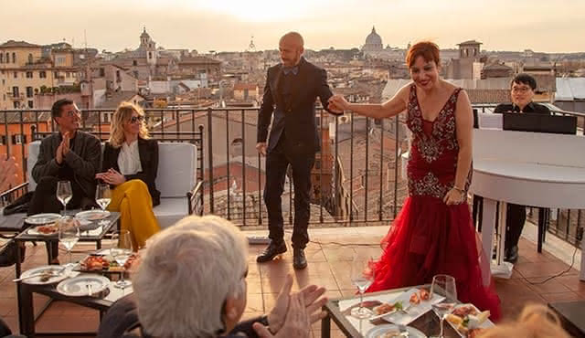 Rooftop Bar Opera Show: The Great Beauty in Rome