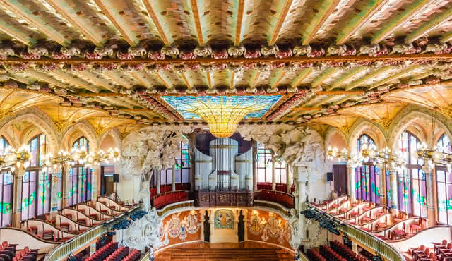 カタルーニャ音楽堂 (Palau de la Música Catalana)