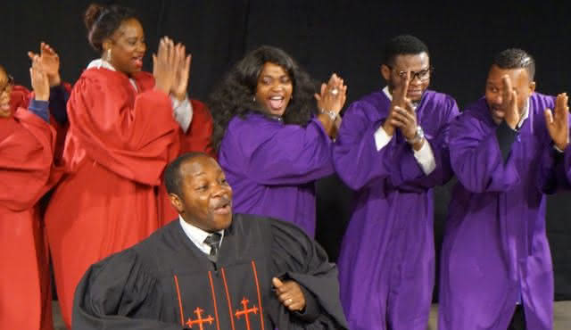 Concierto de gospel en la iglesia Saint‐Julien‐le‐Pauvre