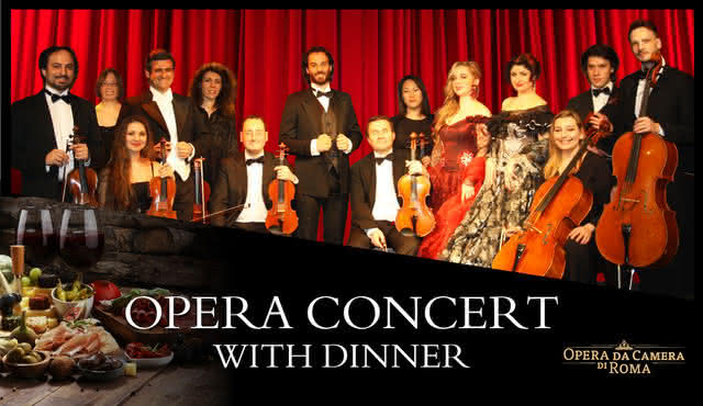 Opera da Camera di Roma: The Most Beautiful Opera Arias with Dinner