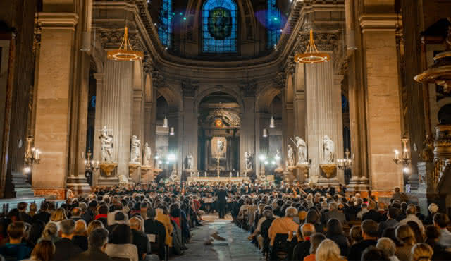 Рождественский концерт: Церковь Сен-Сюльпис
