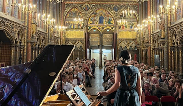 Festival resonantie: Piano in de Sainte Chapelle