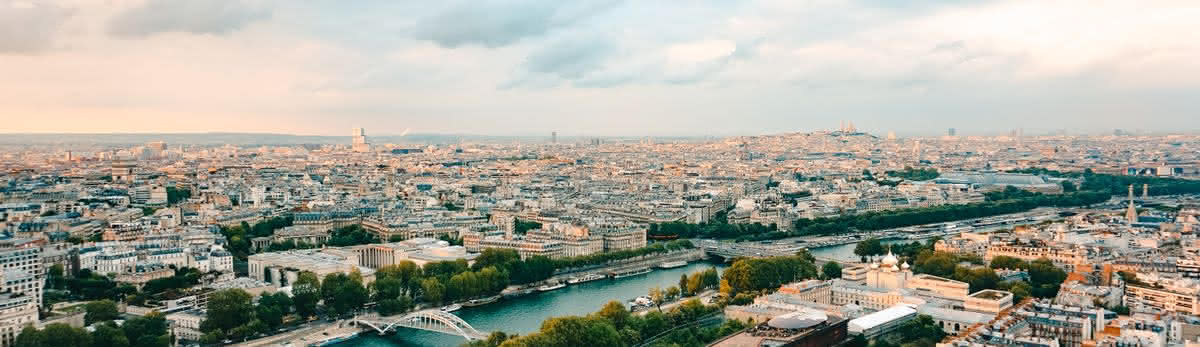 Panorama van Parijs, Frankrijk