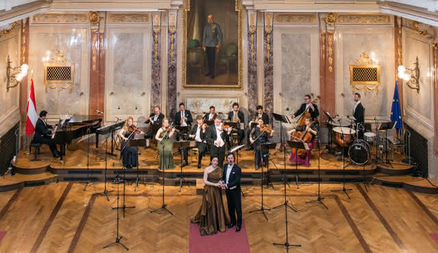 维也纳皇家乐团。莫扎特和施特劳斯音乐会