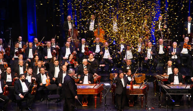 Concert de gala musique‐vin de l'orchestre des 100 violons tziganes