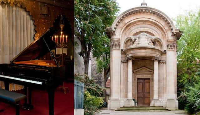 Chandelles à l'église Saint Ephrem : Trio avec piano