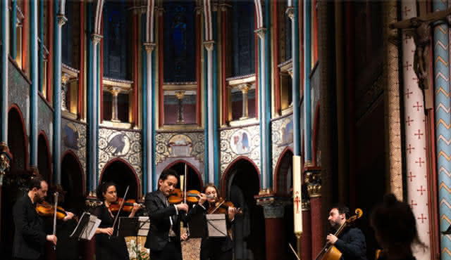 Quattro stagioni, Ave Maria e Mendelssohn a Saint Germain Des Pres