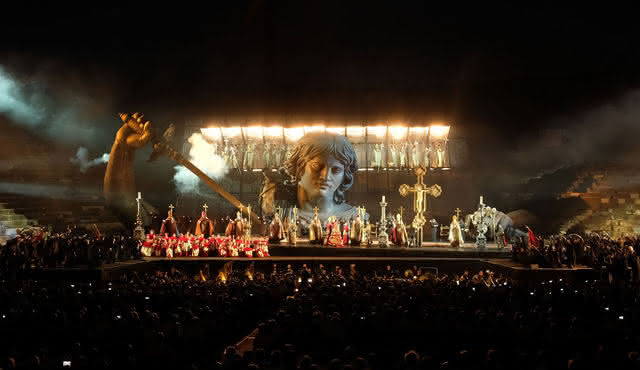 Tosca at Arena di Verona Opera Festival 2024