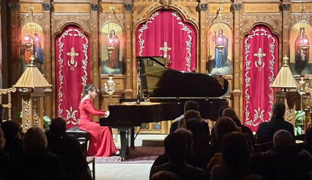 Stelle del pianoforte a St Julien le Pauvre