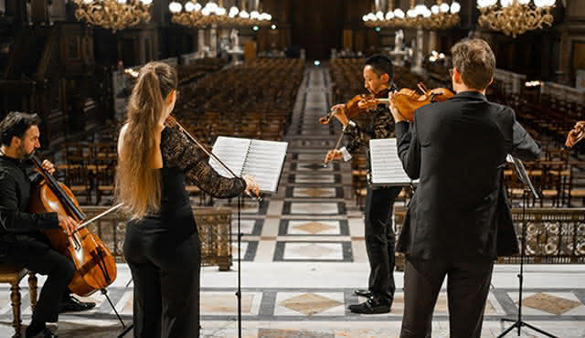 As quatro estações e os famosos adágios de Vivaldi em La Madeleine
