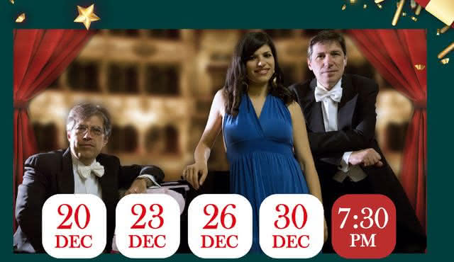 Concierto de Navidad: Grandes Éxitos de la Ópera y Aperitivo en Roma