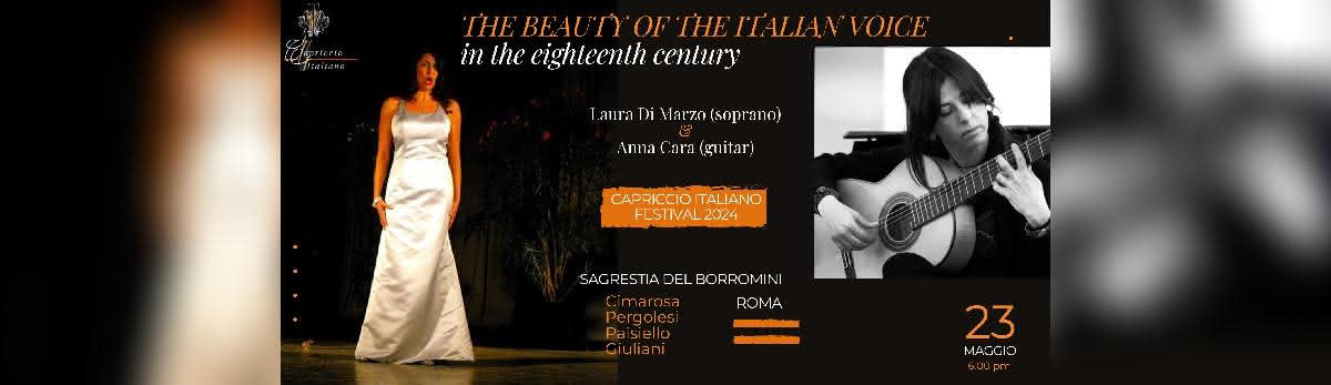 Capriccio Italiano Festival: 'The beauty of the Italian Voice'