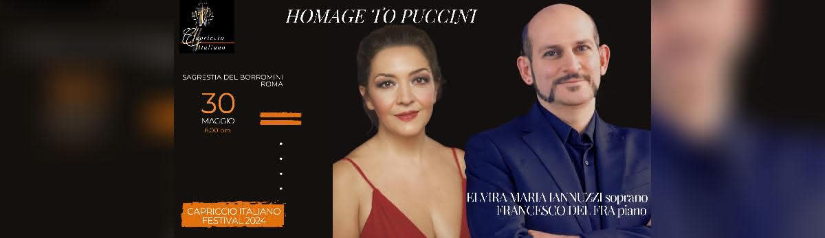Capriccio Italiano Festival: 'Homage to Puccini', 2024-05-30, Hamburg