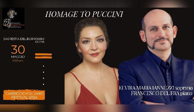 Festival del Capriccio Italiano: 'Omaggio a Puccini'.
