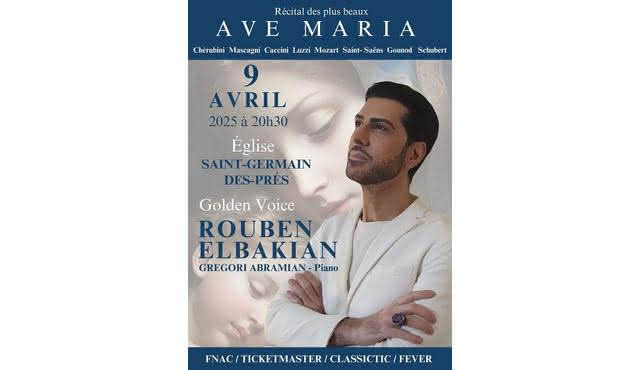 Rouben Elbakian: Ave Maria at Saint Germain des Prés
