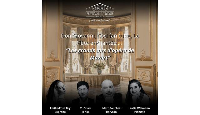 Festival Lyrique de Paris 2025 : Don Giovanni, Così fan tutte, La Flûte enchantée… Les grands airs de Mozart