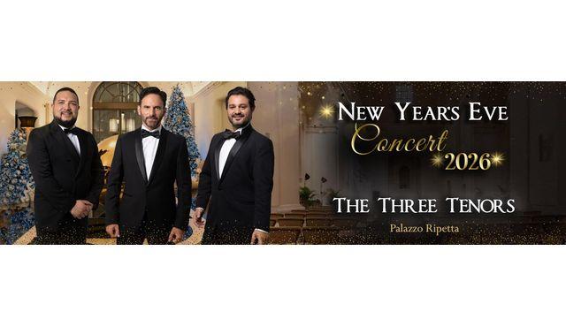 Silvesterkonzert in Rom: Die drei Tenöre