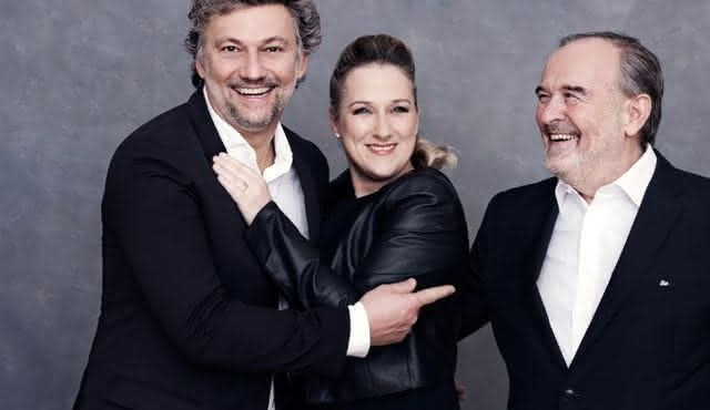 Йонас Кауфман, Диана Дамрау и Хельмут Дойч в Филармонии