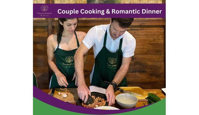 Clases de cocina para parejas y cena romántica en Ubud, Bali