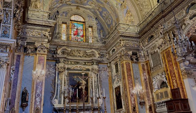 Spaanse gitaar & Bach Toccata in de Église Saint‐Jacques‐le‐Majeur in Nice
