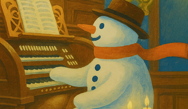 El muñeco de nieve – Concierto de cine mudo para familias en la catedral de Berlín