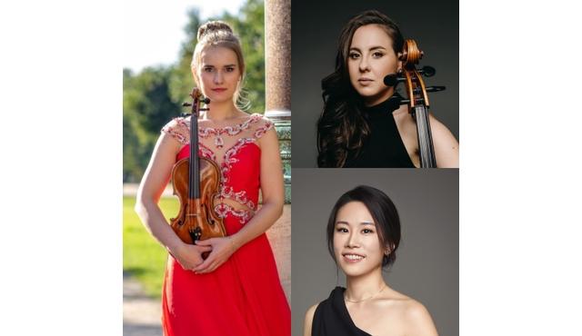 Concerts dominicaux de Clärchen dans la salle des miroirs : Magdalena Heinz, Susanne Szambelan et Juae Ha