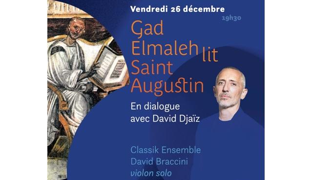 加德·埃尔马莱在圣礼拜堂诵读圣奥古斯丁