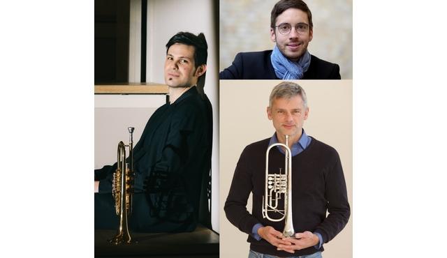 Plagg, Mentzen & Gladziwa at Clärchen's Sunday concerts in the Mirror Hall