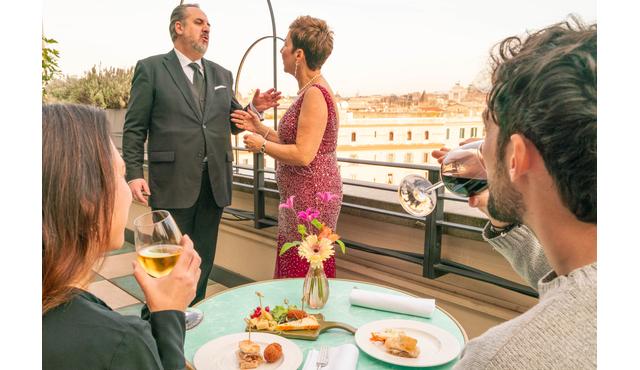 Trastevere Rooftop Opera and Aperitif