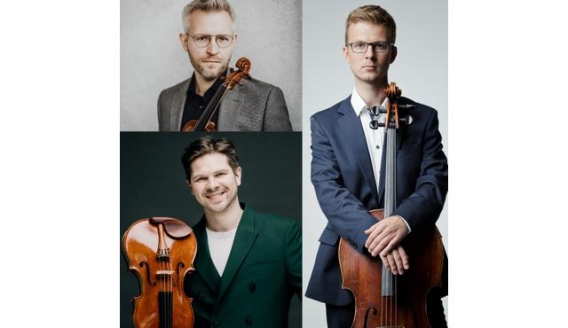 O Trio Prosonus nos concertos de domingo da Clärchen no Salão dos Espelhos