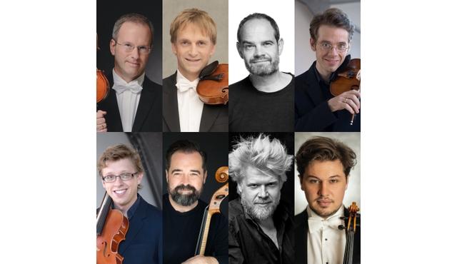 Das Bermuda‐Dreieck‐Ensemble bei Clärchens Sonntagskonzerten im Spiegelsaal