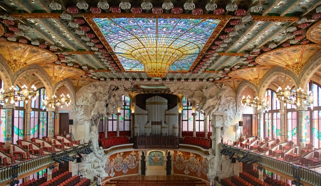 Maria Dueñas & Alexander Malofeev at Palau de la Musica