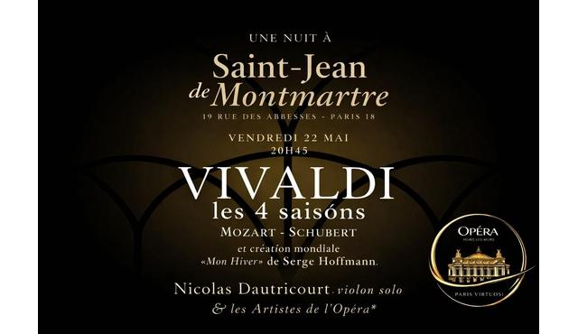 Vivaldi’s Four Seasons and the Ave Maria at St. Jean de Montmartre with Nicolas Dautricourt