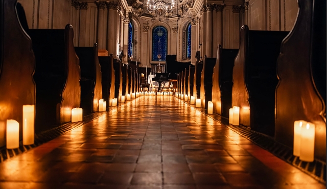 Mondscheinsonate bei Kerzenschein in St. Mary le Strand