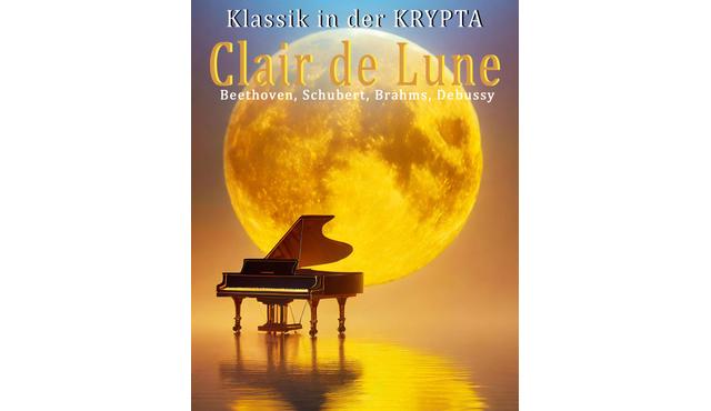 Un classique dans la crypte : Clair de Lune – Beethoven, Schubert, Brahms, Debussy