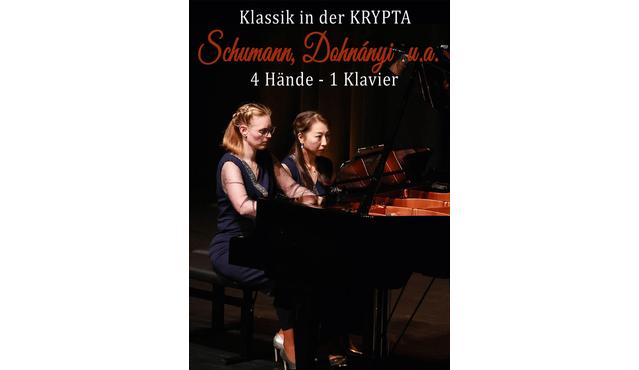 Un classico nella cripta: quattro mani, un pianoforte